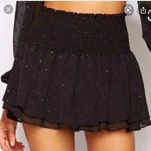 SOLD- Planet Blue skort